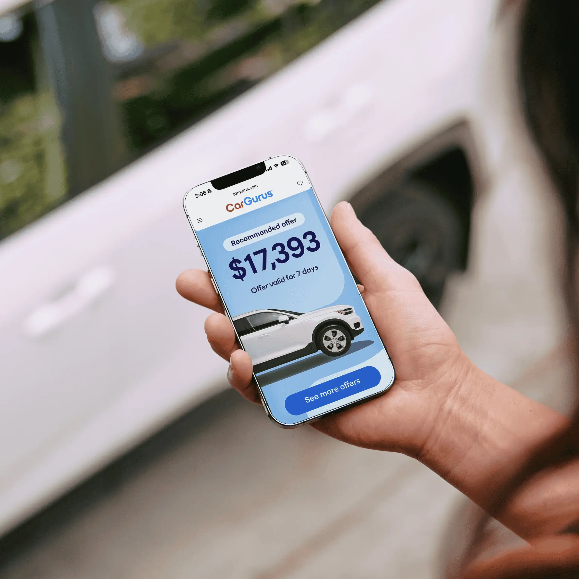 Image illustrating the process of getting multiple offers to sell a car